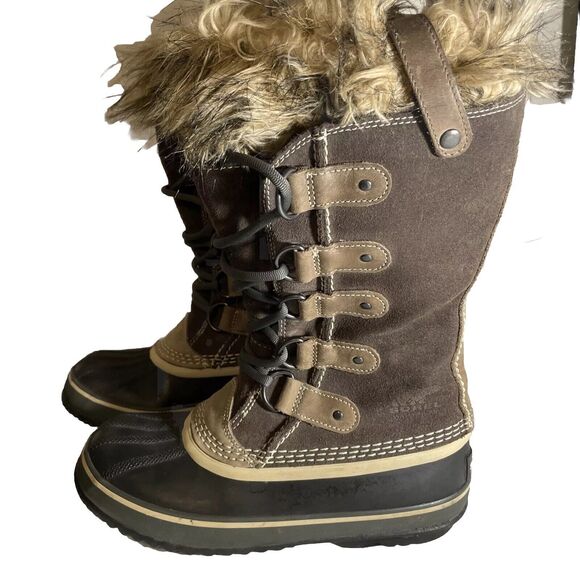 Sorel Brown NL 1540-051 Waterproof Caribou Hunt/Snow Boots Sz  7 - Picture 2 of 5